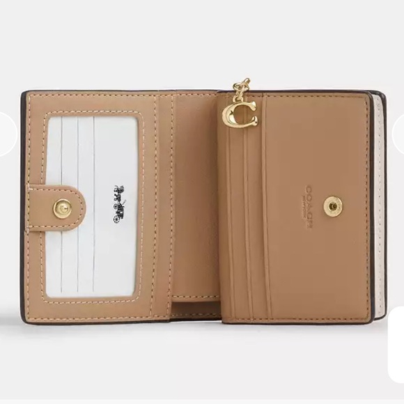 Coach Snap Wallet With Star Print - Picture 12 of 13